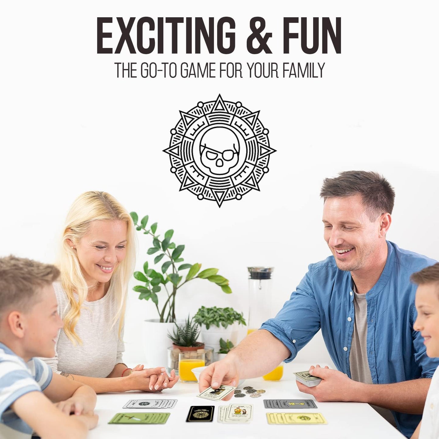 Get That Pirate's Booty Card Game, Fun 2-6 Player Family-Friendly Card Game for Adults, Teens, & Kids a Fun Pirate Themed Game and Good Stocking