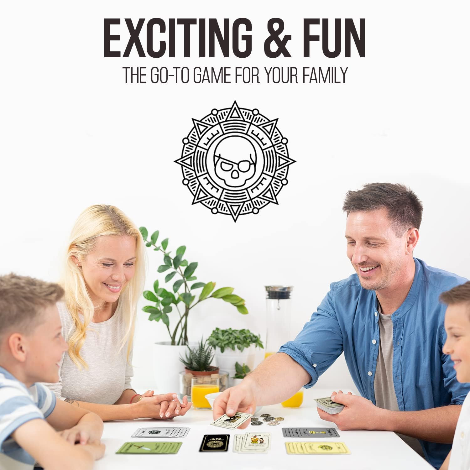 Get That Pirate's Booty Card Game, Fun 2-6 Player Family-Friendly Card Game for Adults, Teens, & Kids a Fun Pirate Themed Game and Good Stocking