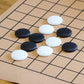 SongYun Portable Go Game Set Reversible 19x19 / 13x13 Faux Leather Foldable Game Board with Single Convex Ceramic Stone 361pcs and Plastic Go Bowls, 2