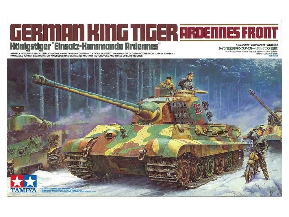 Tamiya America, Inc 1/35 German King Tiger, TAM35252