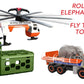 Matchbox Animal Rescue Combo Pack Vehicles Playset with 2 Safari Rescue Vehicles & 2 Animal Figures, Gift for Kids Ages 3 Years & Older