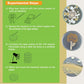 EZ BioResearch Bacteria Science Kit (IV): Top Science Fair Project Kit. Prepoured LB-Agar Plates And Cotton Swabs. Exclusive Free Science Fair Project