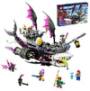 LEGO DREAMZzz Nightmare Shark Ship 71469, Construct The Building Toy Set as a Flying Pirate Ship or a Monster Truck, Includes 4 Minifigures, Shark