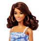Barbie Loves the Ocean Doll, Brunette with Blue Sundress and Accessories, Doll and Clothes Made from Recycled Plastics