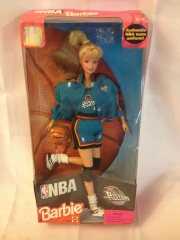 Mattel NBA Pistons Barbie