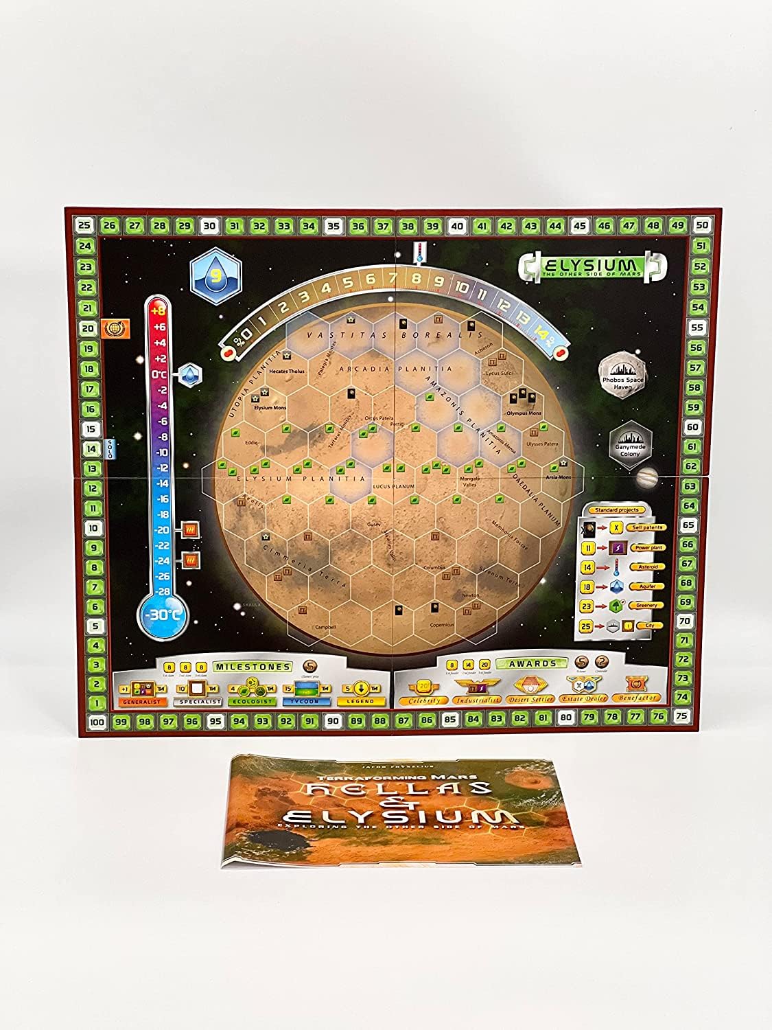 Stronghold Games Terraforming Mars: Hellas & Elysium Expansion