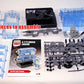 Machine Works Build Your Own Visible Model Engine Toys - Replica Model Building Kit 100+ Pieces- Features Working Sounds and Illuminiation, Internal