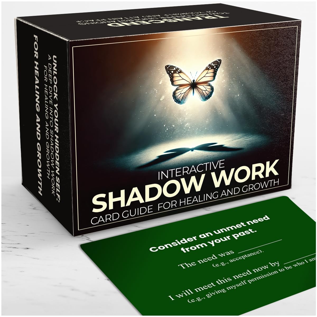 Momentum Boards Shadow Work Cards The First, Interactive Shadow Work Game Distilled from Shadow Work journals