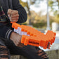 Nerf Minecraft Pillager's Crossbow, Dart-Blasting Crossbow, Includes 3 Elite Darts, Real Crossbow Action, Pull-Back Priming Handle