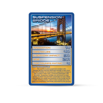 Top Trumps Card Game Extraordinary Engineering - Family Games for Kids and Adults - Learning Games - Kids Card Games for 2 Players and More - Kid War