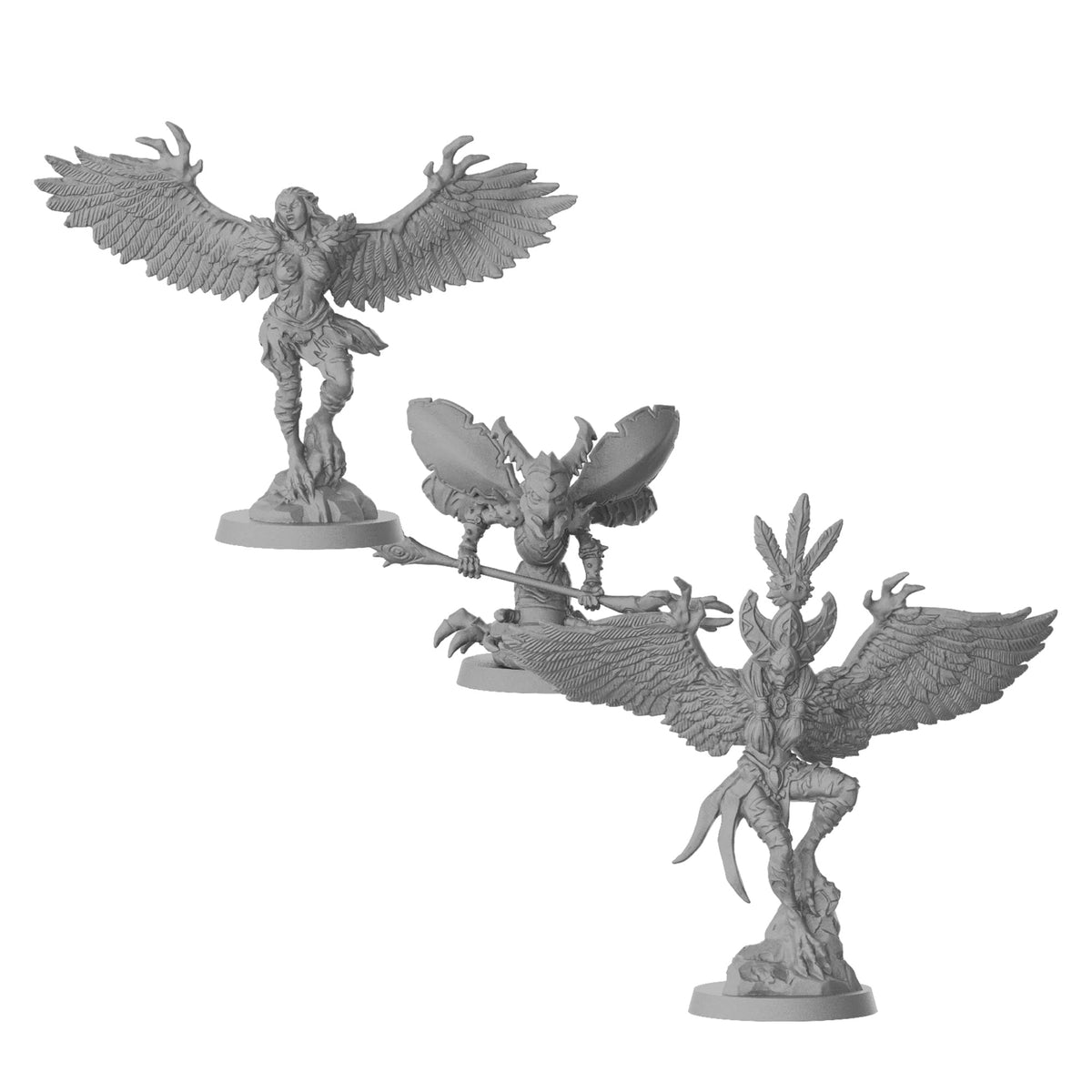 CMON Massive Darkness 2 Feyfolk Enemy Box Expansion | Tabletop Miniatures Game | Cooperative Strategy Game for Adults and Teens | Ages 14+ | 1-6