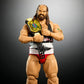 Mattel WWE Elite Action Figure & Accessories, 6-inch Collectible Earthquake with 25 Articulation Points, Life-Like Look & Swappable Hands