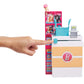 Barbie Doll, Blonde, and Grocery Store with Rolling Cart and Working Belt