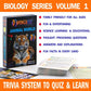 POWERQUIZ Animal World Biology Trivia Game for Kids & Adults