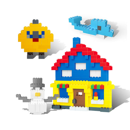 PicassoTiles 2250 PCs Building Block Tiles Creative Shapes to Enhance Imaginative Play Unique Set to Build Houses Animals Dinosaurs and More Vibrant