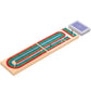 Regal Games Cribbage Board Game Set w/Storage - Fun Table Game with Wooden Board for Adults & Kids - 9 Metal Pegs, Deck of Playing Cards & 2-4 Player