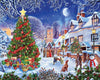 White Mountain 1000 Piece Jigsaw Puzzle, Village Christmas Tree