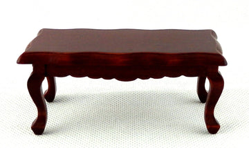 Dollhouse Miniature Cabriole Coffee Table
