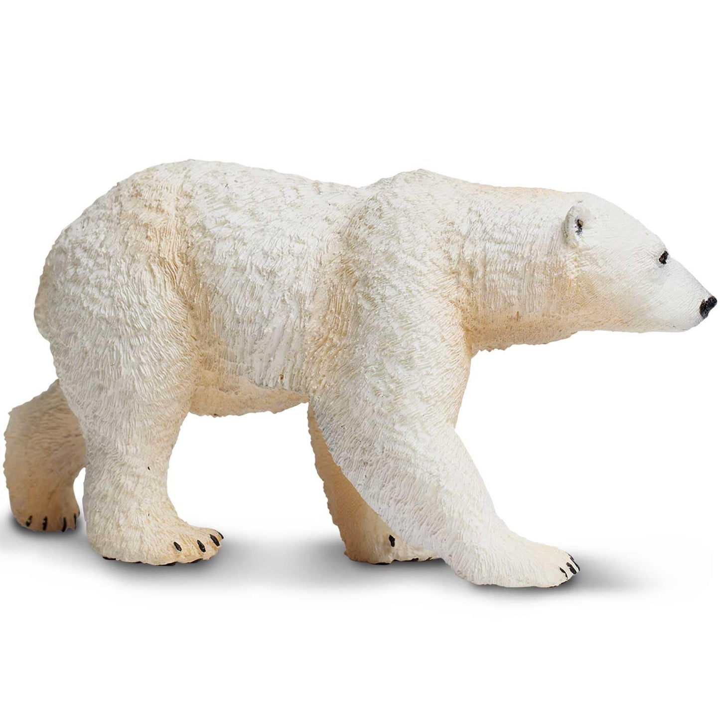 Safari Ltd. Polar Bear Figurine - Detailed 4.75" Plastic Model Figure - Fun Educational Play Toy for Boys, Girls & Kids Ages 1+