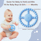 Vibrating Sensory Chew Toy, Teether Teething Toys for Babies6-12 8-18 Months, Sensory Toys for Kids with Autism&Toddler Travel Essential,1-2 Year Old