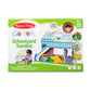 Melissa & Doug GO Tots Wooden Schoolyard Tumble with 4 Disks - FSC Certified