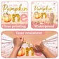 Pumpkin First Birthday Decorations for Girl - 3pcs Little Pumpkin is Turning One Tablecloth, Pumpkin Fall 1st Birthday Table Cover for First Birthday