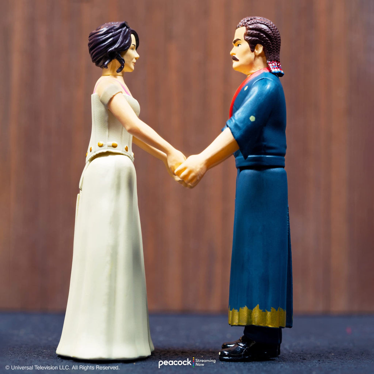Super7 Parks and Recreation Ron and Tammy 2 Wedding Night - (2-Pack) 3.75" Parks and Rec Action Figures with Accessory Classic TV Show Collectibles