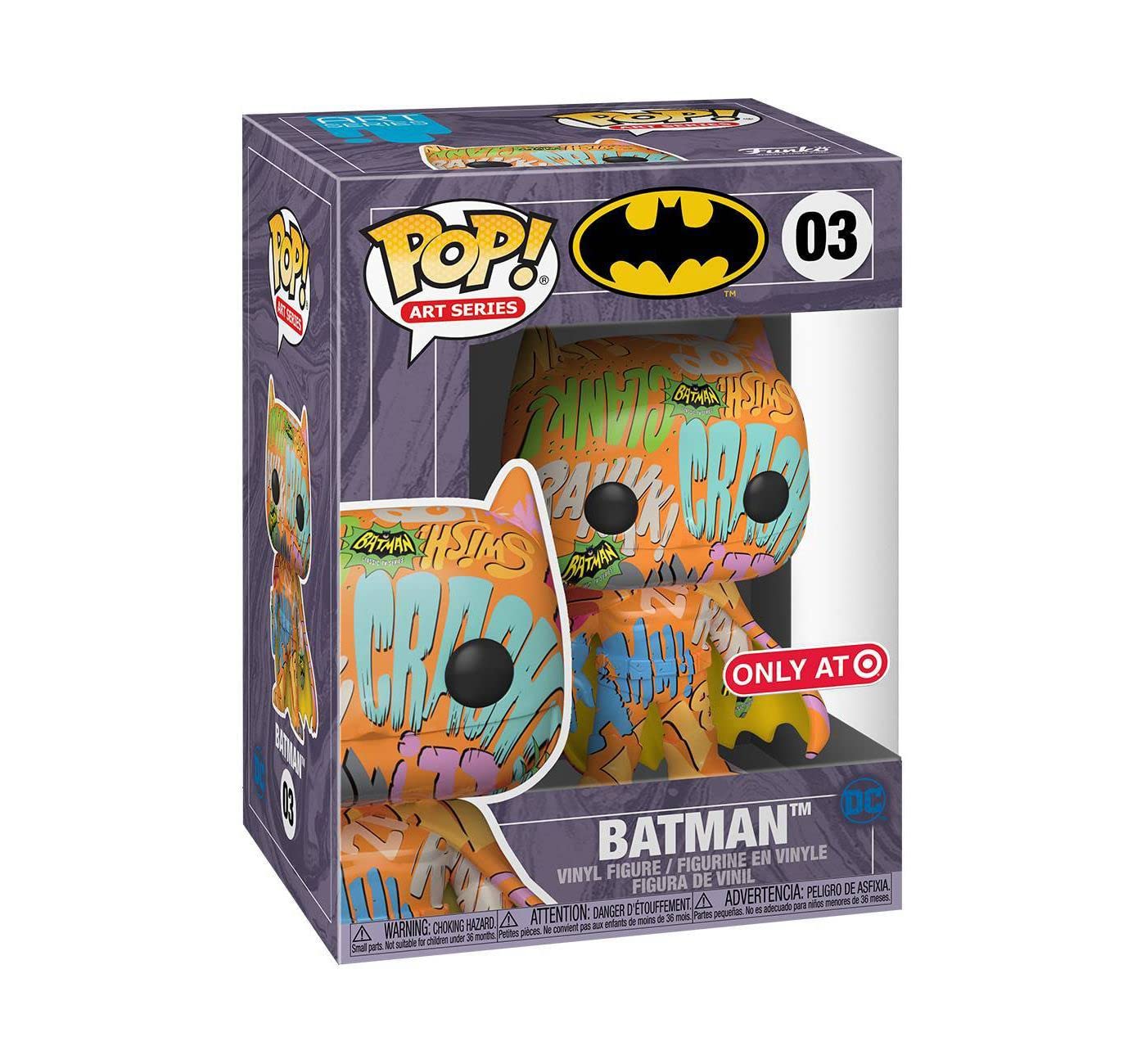 FKO FunkoPop Art Series #03 Batman Target Exclusive with Hard Stack Protector