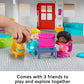Fisher-Price Little People Toddler Toy Friends Together Play House Pretend Playset with Learning Songs for Preschool Kids Ages 1+ Years