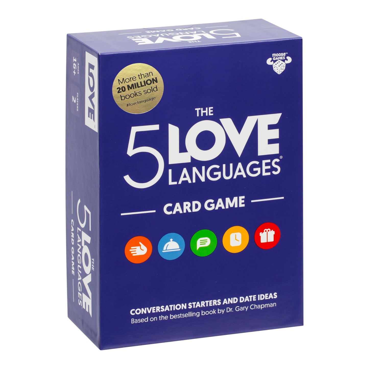 The 5 Love Languages® Card Game, Discover More About Yourself & Your Partner, 300 Prompt Cards to Spark Meaningful Conversations, Create Date Ideas