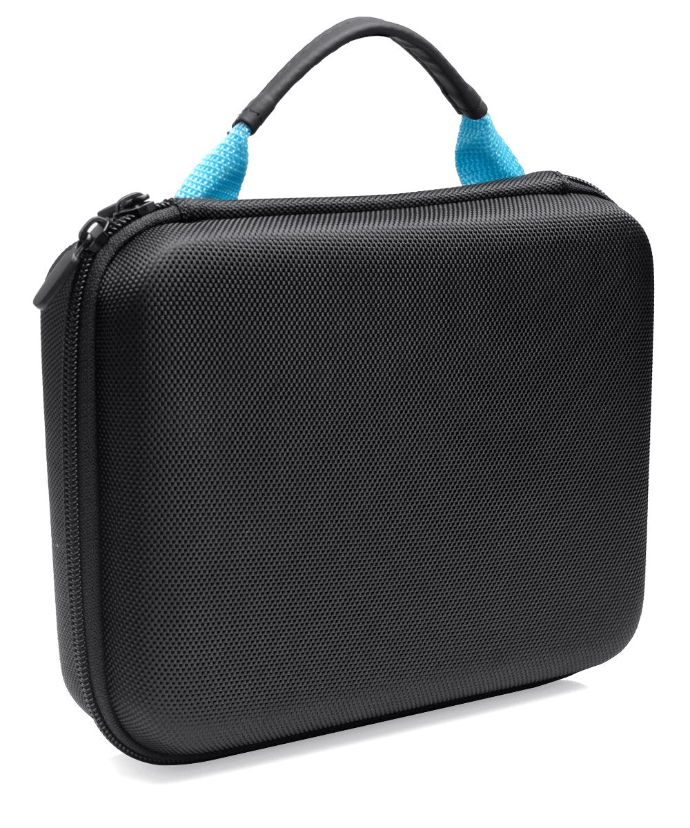 CaseSack Designed Protection Case for DJI Spark Mini Quadcopter Drone, Slots for extra batteries and propellers, Mesh Pocket for accessories (Black