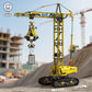 Mould King 17059 Technik Crawler Crane Advanced Building Sets, MOC Mobile Construction Model Toy with APP Remote Control for 14+ Teen/Adults, Large