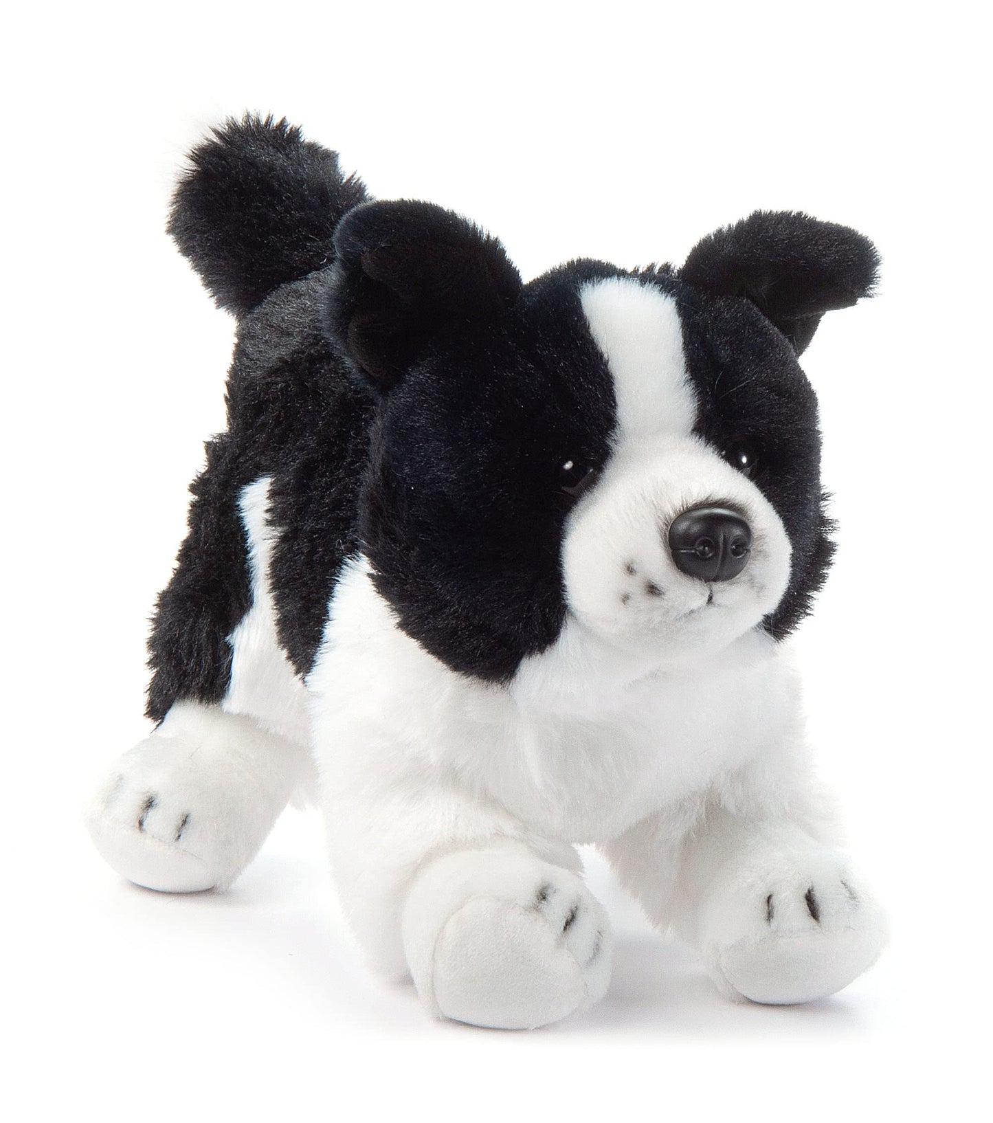 The Petting Zoo Border Collie Dog Stuffed Animal Plushie, Gifts for Kids, Dog Plush Toy 12 inches