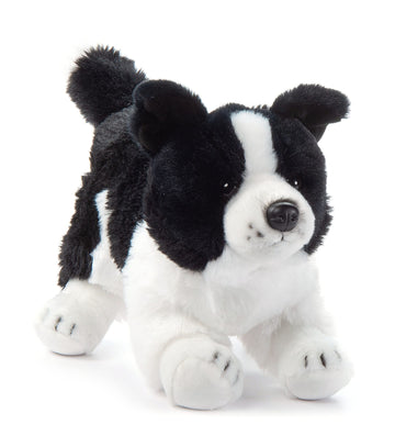 The Petting Zoo Border Collie Dog Stuffed Animal Plushie, Gifts for Kids, Dog Plush Toy 12 inches