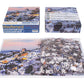 MaxRenard 1000 Pieces Jigsaw Puzzles for Adults Coastal Scenery Santorini