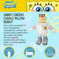 Spongebob Squarepants Sandy Cheeks Plush Cuddle Pillow, Super Soft & Cozy, (Officially Licensed Product) by Franco Collectibles
