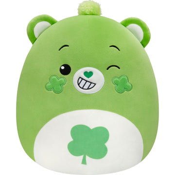 Squishmallows Original Care Bears 12in Good Luck Bear - Official Jazwares Plush (Medium-Sized)