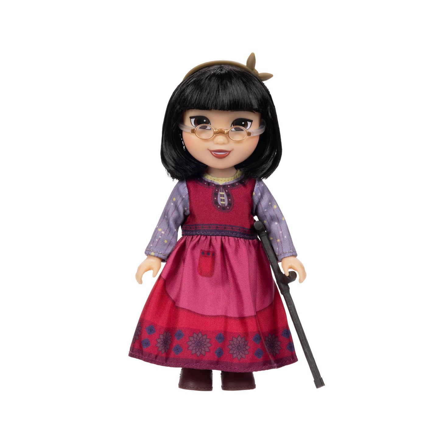 Disney’s Wish Dahlia Petite Doll 6 Inches Tall, Pocket Size with Authentic Movie Fashions