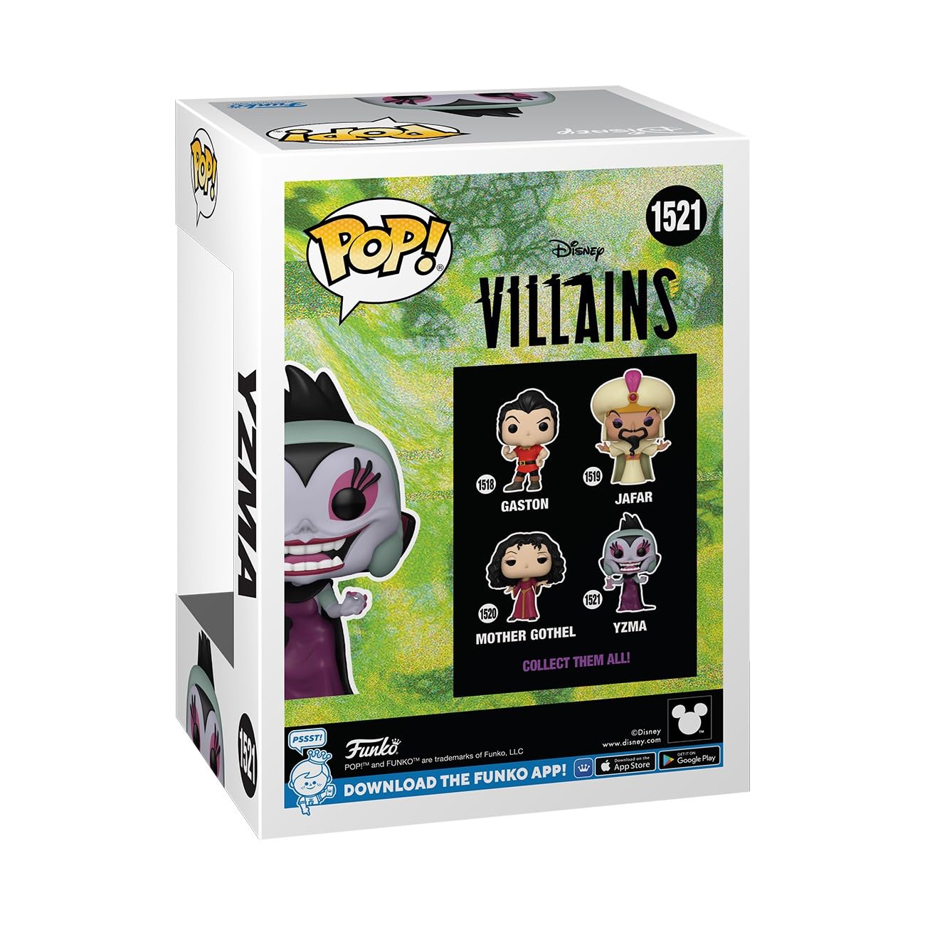 Funko POP Disney: Villains - Yzma - Disney Villains - Collectable Vinyl Figure - Gift Idea - Official Merchandise - for Kids & Adults - Movies Fans