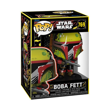 Funko Pop Star Wars: The Book of Boba Fett - Boba Fett - (Retro) - Collectable Vinyl Figure - Gift Idea - Official Merchandise - Toys for Kids &