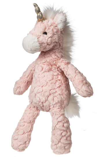 Mary Meyer Putty Plush Stuffed Animal for Girls and Boys Huggable Soft Toy, Blush Pink Unicorn, 13-Inches