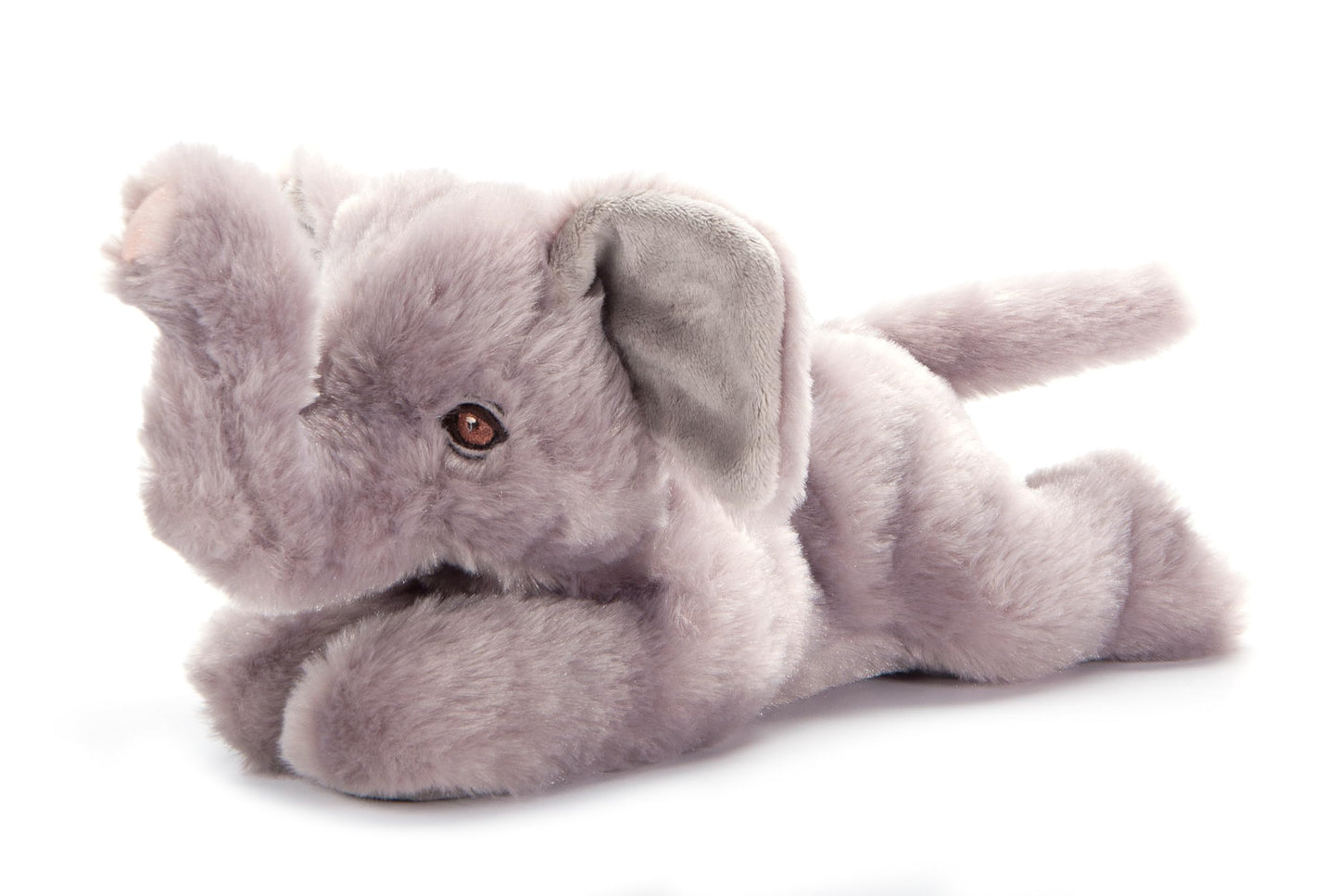 The Petting Zoo African Elephant Stuffed Animal Plushie, Gifts for Kids, Earth Keeperz Wildlife Animals, Zoologee Grey African Elephant Plush Toy, 10