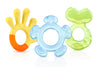 Nuby 3 Step Baby Teether Set for Teething Comfort - Soft and Hard Teethers for Babies - Soothes Sore Gums - 3+ Months