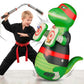 iPlay, iLearn Kids Inflatable Punching Bag, Toddler 49" Blow up Boxing Toys