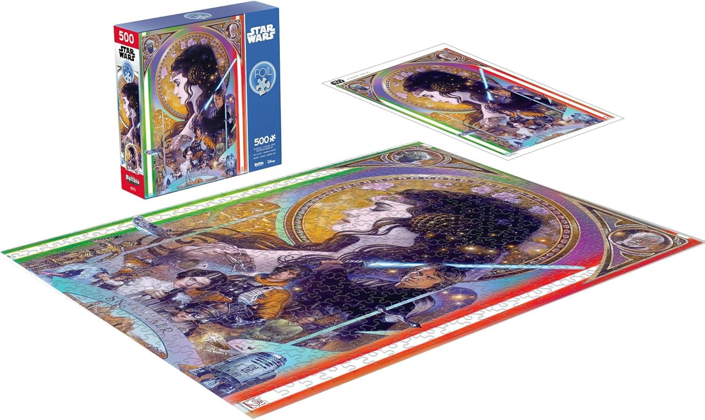 Buffalo Games - Star Wars - Skywalker - Foil Puzzle - 500 Piece Jigsaw Puzzle