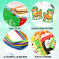 Winter Animal Lacing Cards For Kids 12 Packs Double Sided Sewing Kits Christmas Sewing Cards Educational & Learning Activities Fine Motor Skill