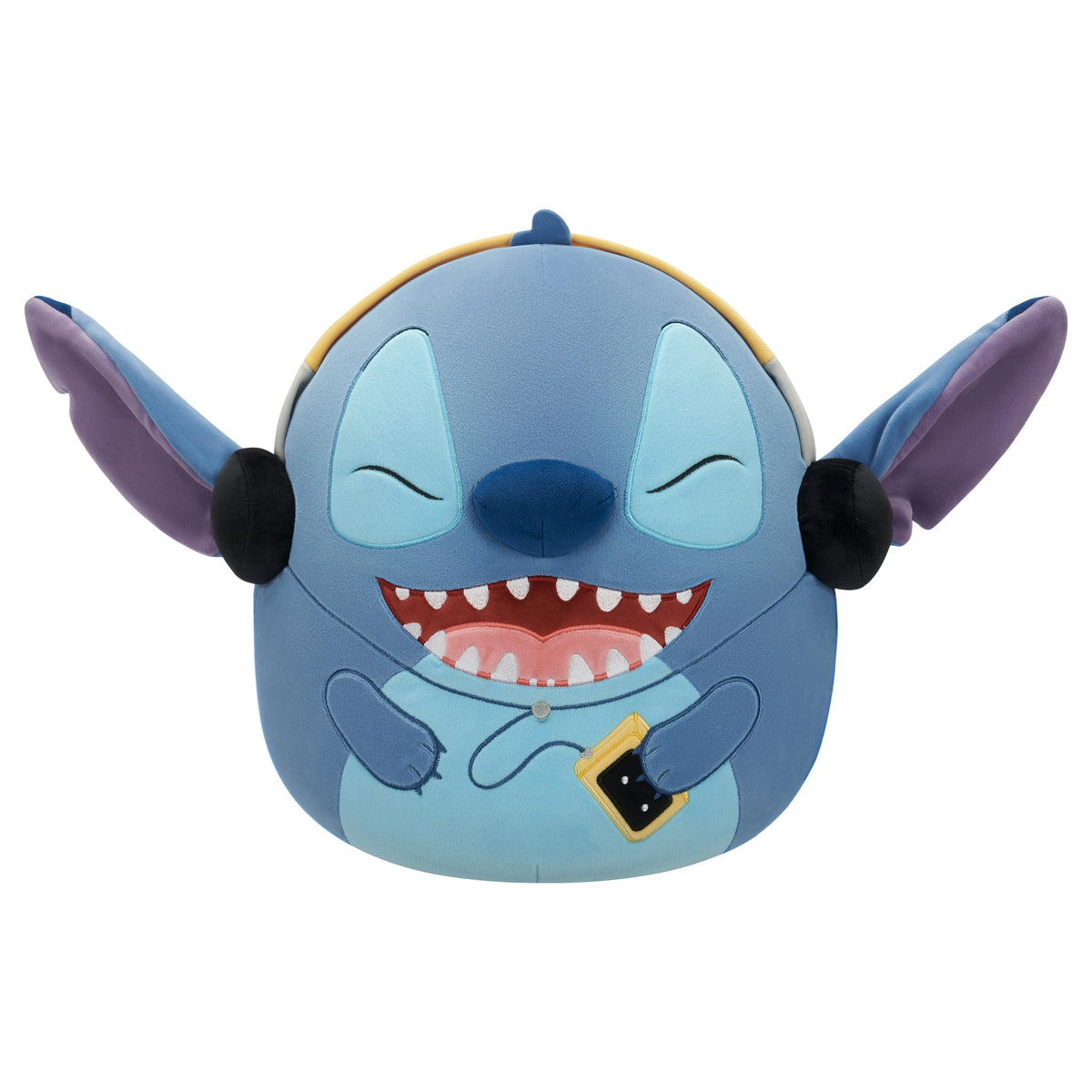 Squishmallows Original 14in Disney Stitch with Headphones Plush (Large)