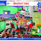 White Mountain 1000 Piece Jigsaw Puzzle Retro Family, Breakfast Table