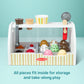 Melissa & Doug Wooden Scoop & Serve Ice Cream Counter, Pretend Play Store, 28 Toy Food & Play Kitchen Accessories, Preschool Toys for Girls & Boys 3+