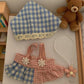 Cute Clothing Set, Suitable for 17cm Cute Clothing Set, Including high-end Fashionable Dresses and Headscarf Accessories, Headscarf+Clothing